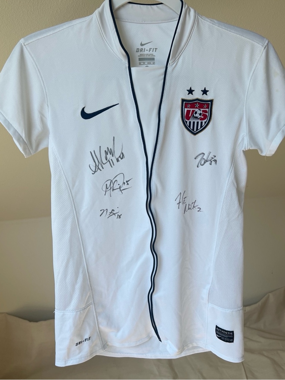 USWNT Signed Jersey